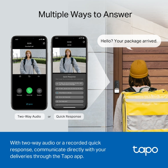 Tapo Smart Battery Video Doorbell