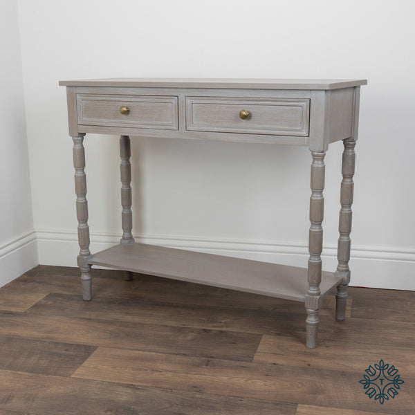 Melody 2 drawer console table
