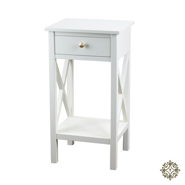 Rivera 1 drawer accent table