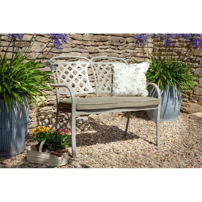 Berkeley Cast Aluminium 2 Seater Bench