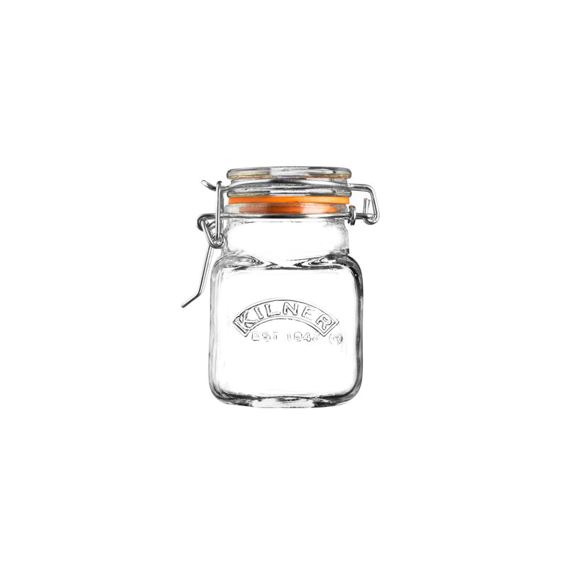 Clip Top Square Spice Jar 70ml