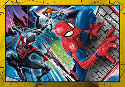 Clementoni Spiderman 4 in 1 Jigsaw Puzzle