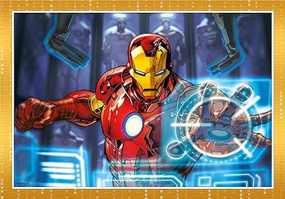 Marvel Avengers 4 in 1 Piece Jigsaw Puzzle