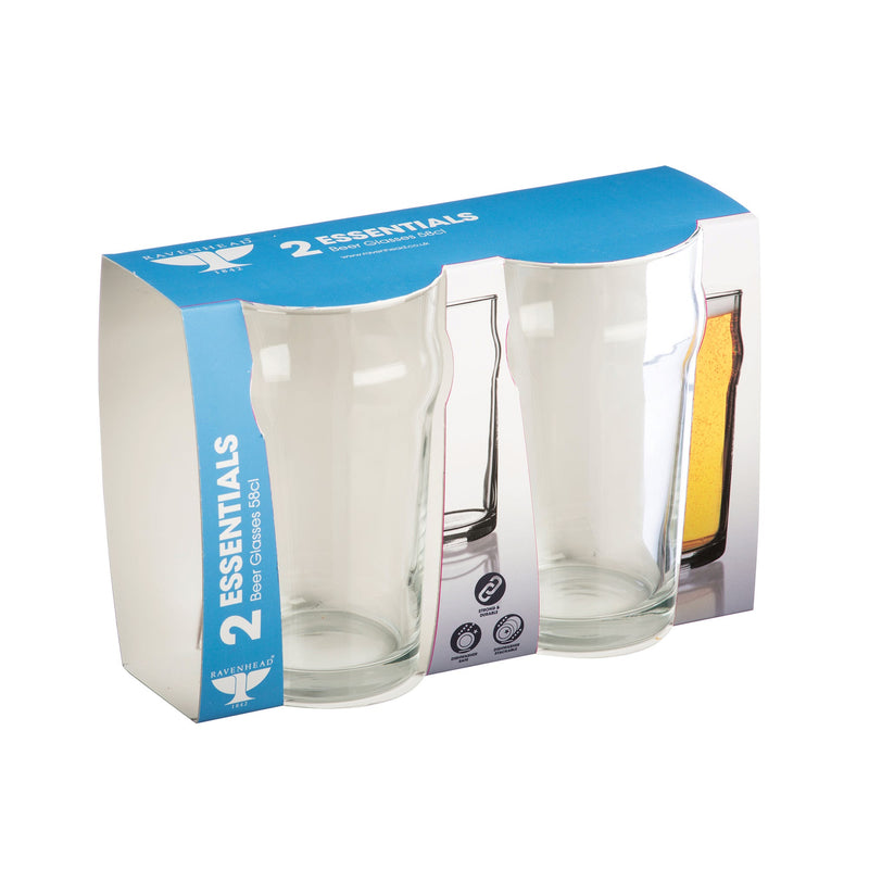 Essentials Sleeve Of 2 Nonik Glasses 56cl