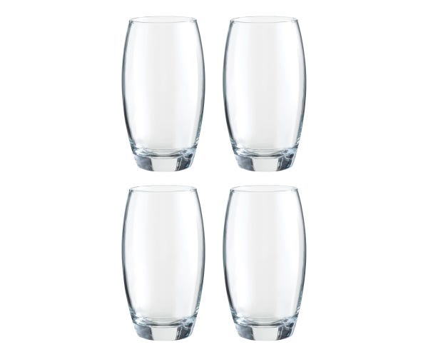 Mode Set Of 4 Hiball Glasses 48cl