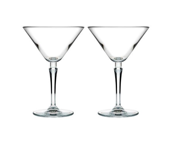 Eternal Set Of 2 Martini Glasses 21cl