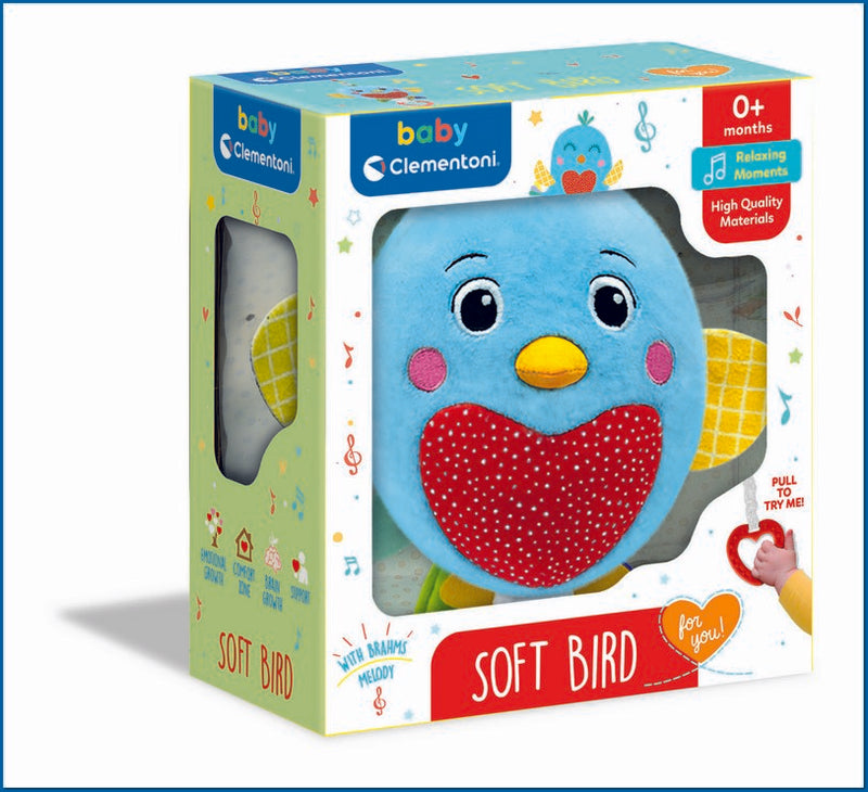 Baby Clementoni soft bird music box