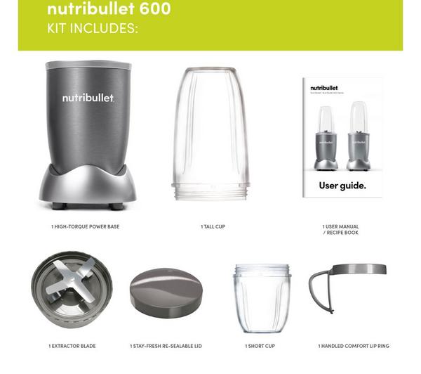 NUTRIBULLET 600 Series Blender - Graphite