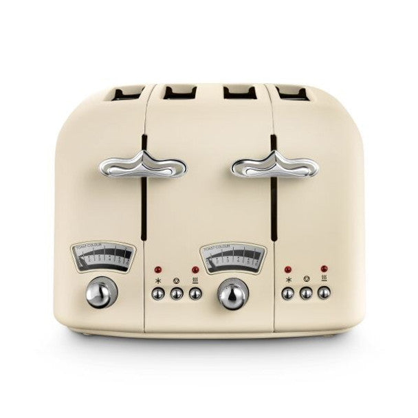 Argento Flora Cream Toaster - Cream