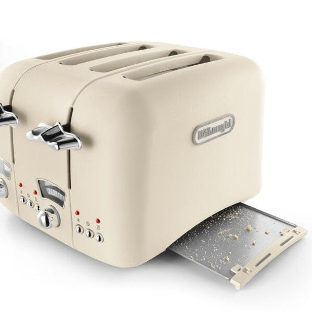 Argento Flora Cream Toaster - Cream