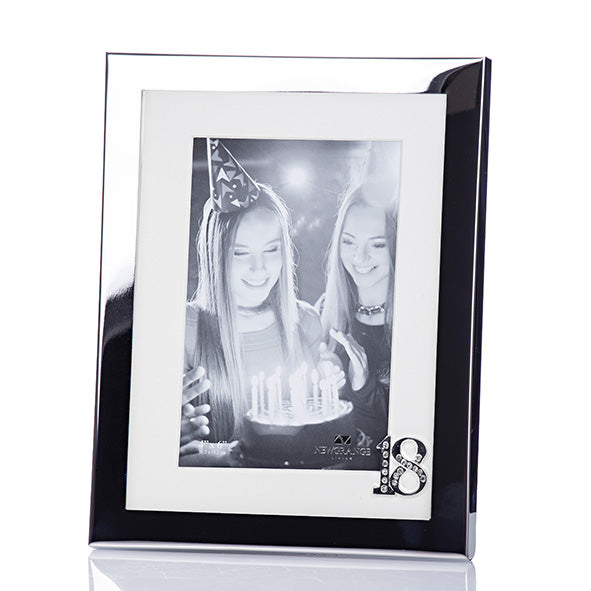 18TH PHOTO FRAME 6" X 4" SILVER PLATED