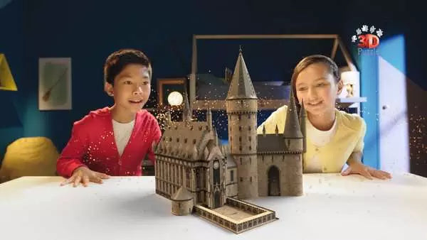 3D Puzzle Building Harry Potter Hogwarts - 540 Pieces