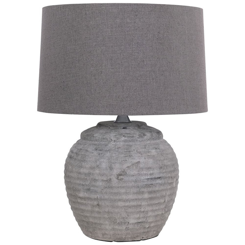 ROSSO SMALL STONE TABLE LAMP 38X38X50CM