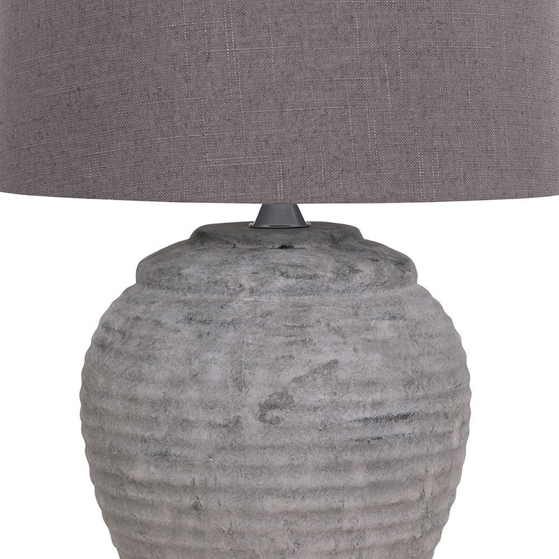 ROSSO SMALL STONE TABLE LAMP 38X38X50CM