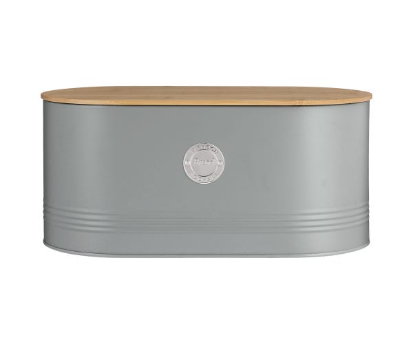 Living Grey Bread Bin