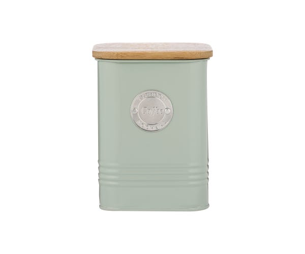 Living Squircle Mint Coffee Canister 1.3l