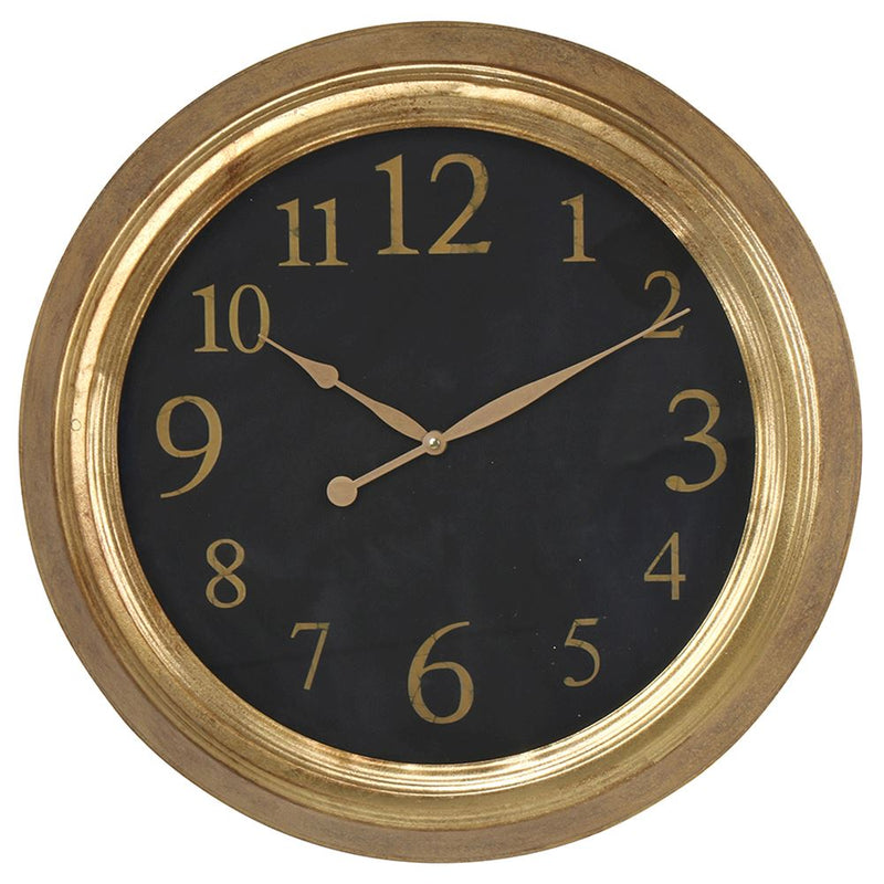 GOLD FRAMED WALL CLOCK 47x47cm