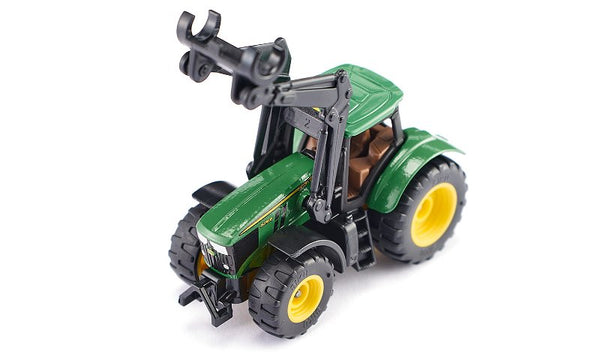 JOHN DEERE WITH LOG GRABBER