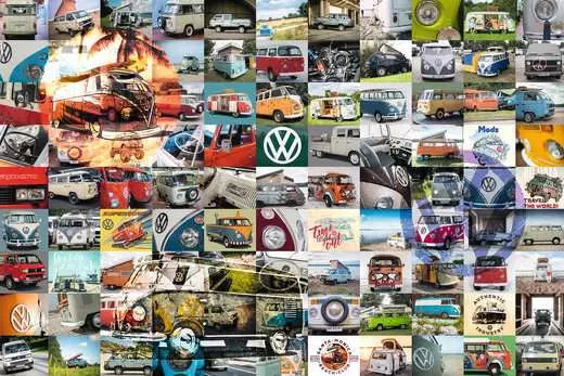 Jigsaw Puzzle 99 VW Campervan Moments - 3000 Pieces Puzzle