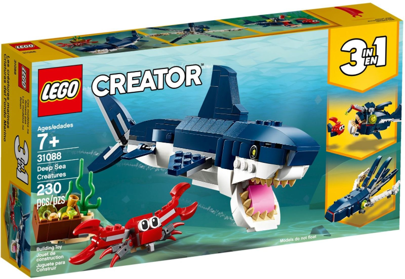 LEGO® Creator 3-in-1 31088 Deep Sea Creatures