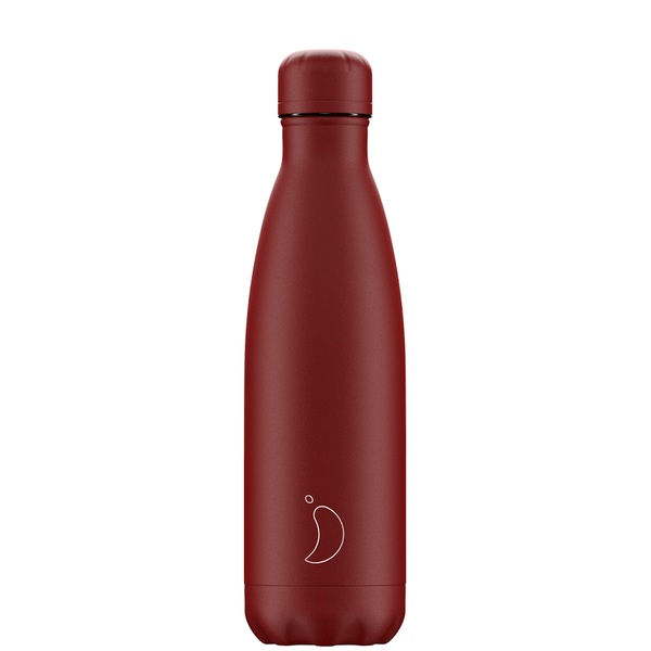 CHILLY'S 750ml Bottle Matte All Red