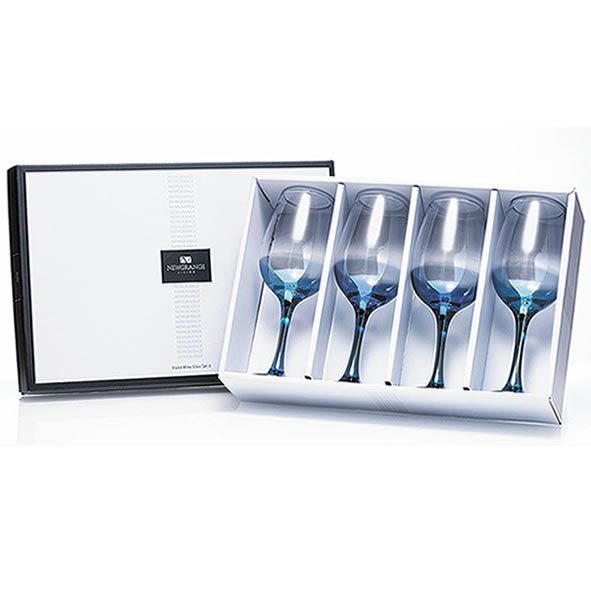 ULTRA VIOLET LUSTRE WINE GLASSES (SET OF 4)