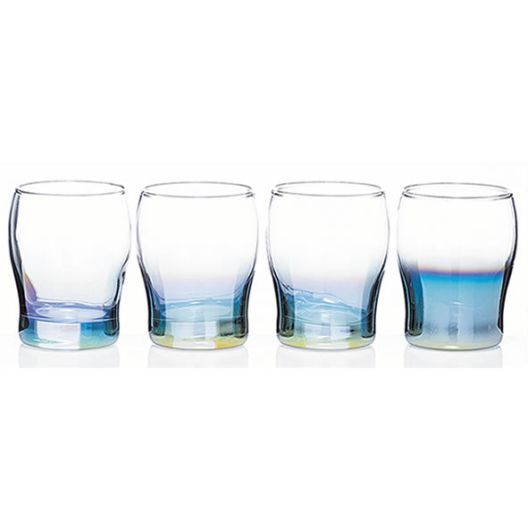 ULTRA VIOLET LUSTRE JUICE GLASSES (SET OF 4)