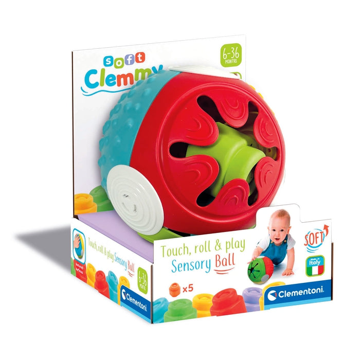 SOFT CLEMMY - TOUCH & PLAY SENSORY BALL