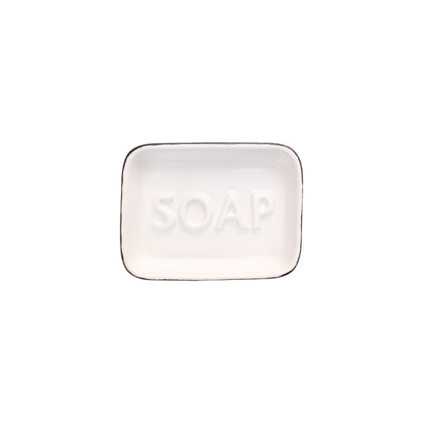 Ocean Soap Dish White