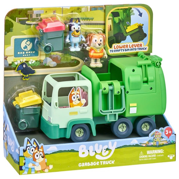 Bluey Garbage Truck Playset