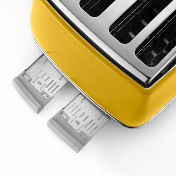 DeLonghi Icona Capitals 4 Slice Yellow Toaster