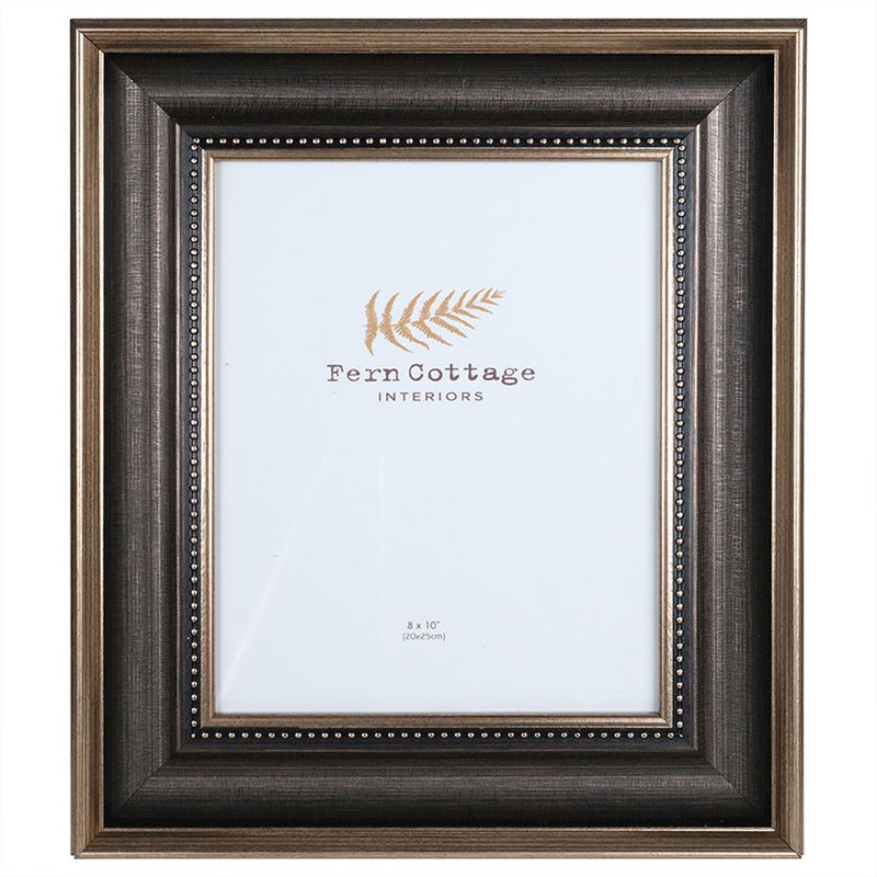 BLACK AND BRUSHED GOLD FRAME 8x10