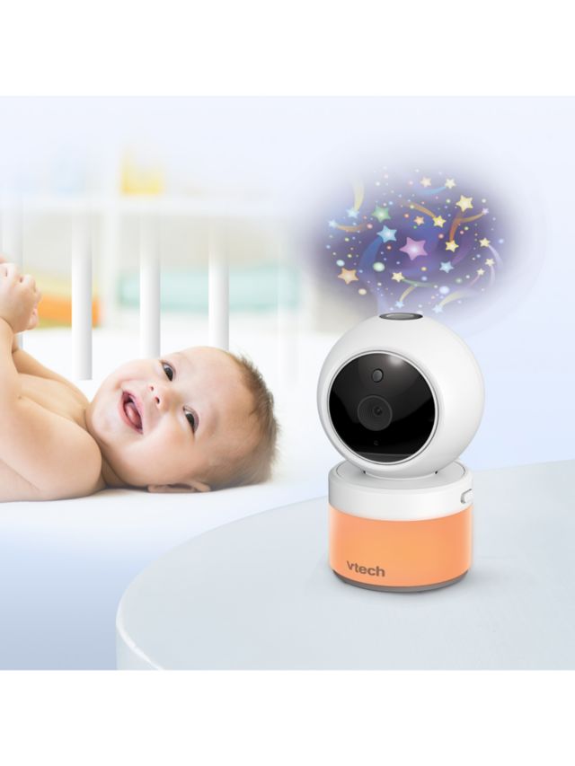 Pan & Tilt Video Monitor with Night Light and Projection