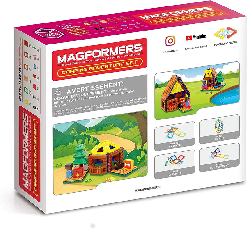 Magformers Camping Adventure 40 Piece Set