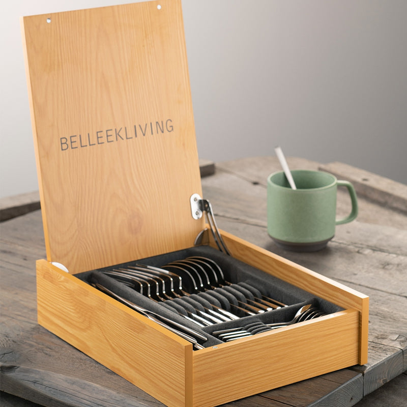 Belleek Living Reflection 24 Piece Cutlery Set