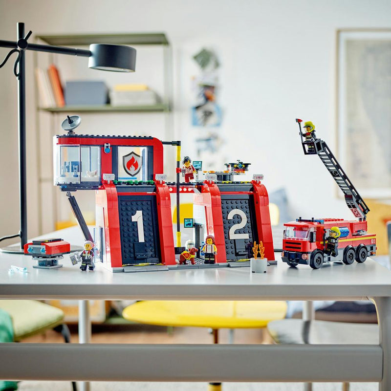 LEGO® City 60414 Fire Station with Fire Truck