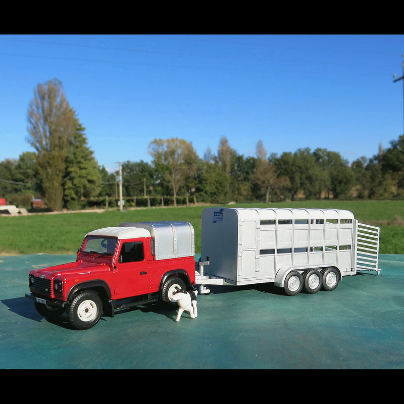 Britains Ifor Williams Livestock Trailer