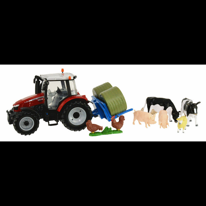 Britains Massey Ferguson 5612 Tractor Playset