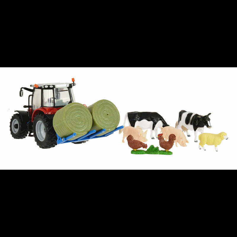 Britains Massey Ferguson 5612 Tractor Playset