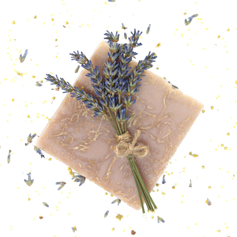 Lavender & Meadowsweet Loofah Soap