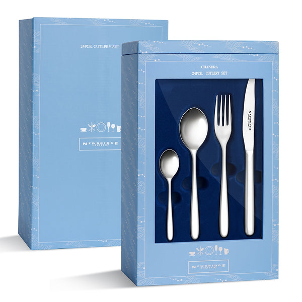Chandra Stainless Steel 24 Piece Gift Pack