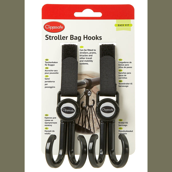 Stroller Bag Hooks (2 Pack)