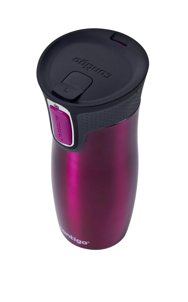 West Loop AUTOSEAL Travel Mug, 470 ml