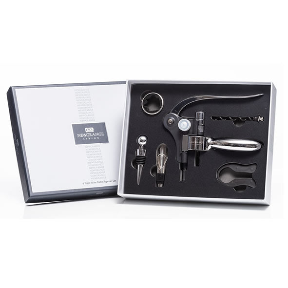 WINE BOTTLE OPENER GIFT SET - 6 PIECE