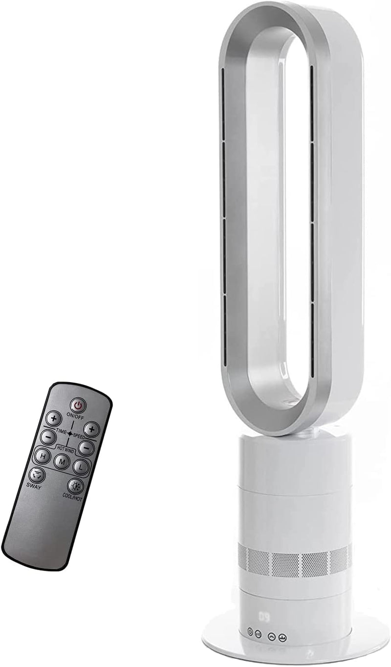 Daewoo Bladeless Tower Fan & Heater with Remote Control