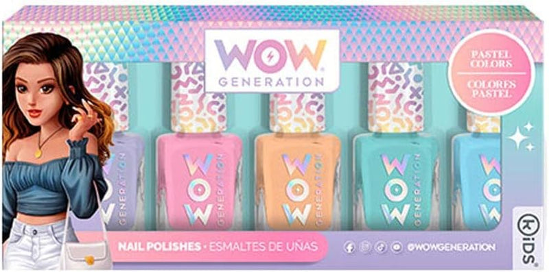 5 Nail Polish Pack Wow Generation