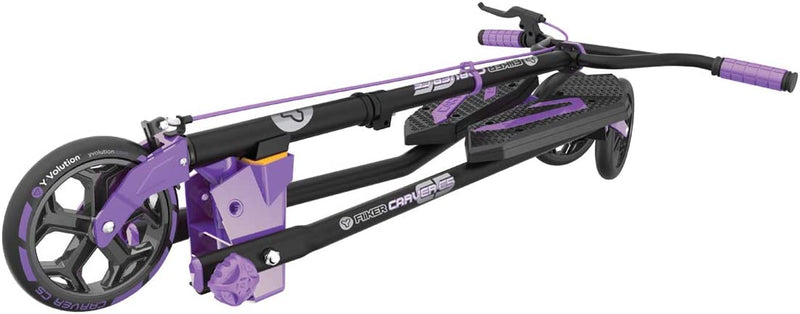 Y Fliker Carver C5 Scooter - Purple