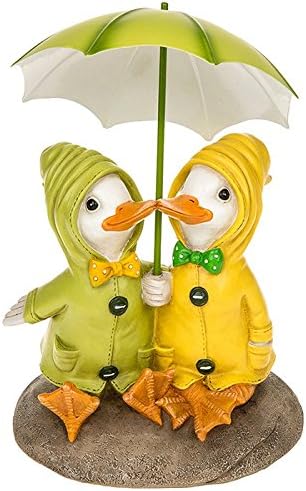Puddle Duck Couple on Rock