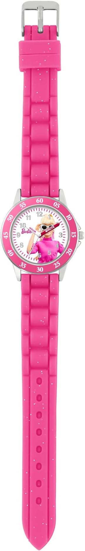 Barbie Girl's Analog Quartz Watch With Silicon Strap