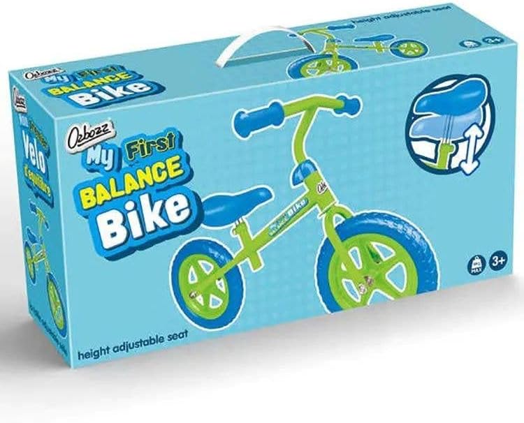 MY FIRST BALANCE BIKE - GREEN-BLUE